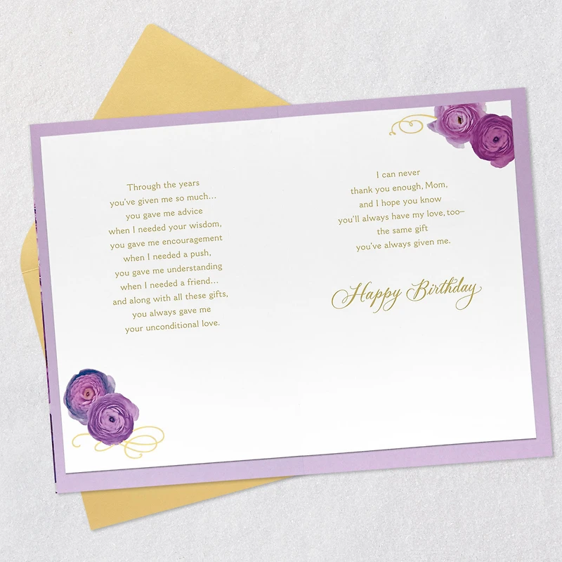 Wisdom and Love Birthday Card for Mom for only USD 7.59 | Hallmark
