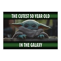 Star Wars: The Mandalorian™ Cutest in the Galaxy Custom Birthday Card for only USD 4.99 | Hallmark