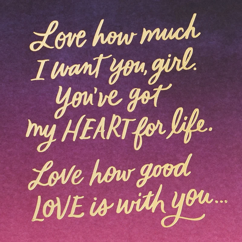 Love How Much I Want You, Girl Valentine's Day Card for Wife for only USD 6.59 | Hallmark