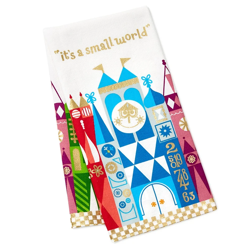 Disney It's a Small World Tea Towel, 18x26 for only USD 16.99 | Hallmark