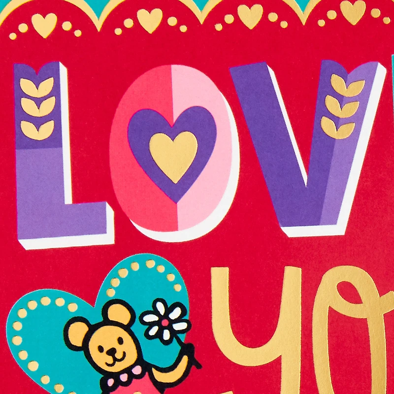 Sweet and Smart Pop-Up Valentine's Day Card for Granddaughter for only USD 5.59 | Hallmark