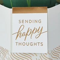 Happy Thoughts Flower Bouquet in Vase 3D Pop-Up Card for only USD 7.99 | Hallmark