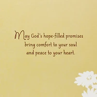 Promises of Comfort and Hope Religious Sympathy Card for only USD 6.99 | Hallmark