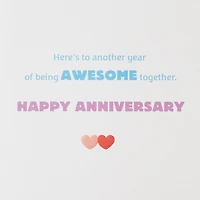 Another Year of Being Awesome Anniversary Card for Couple for only USD 6.99 | Hallmark