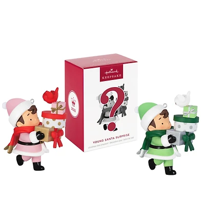 Young Santa Mystery Ornament for only USD 24.99 | Hallmark