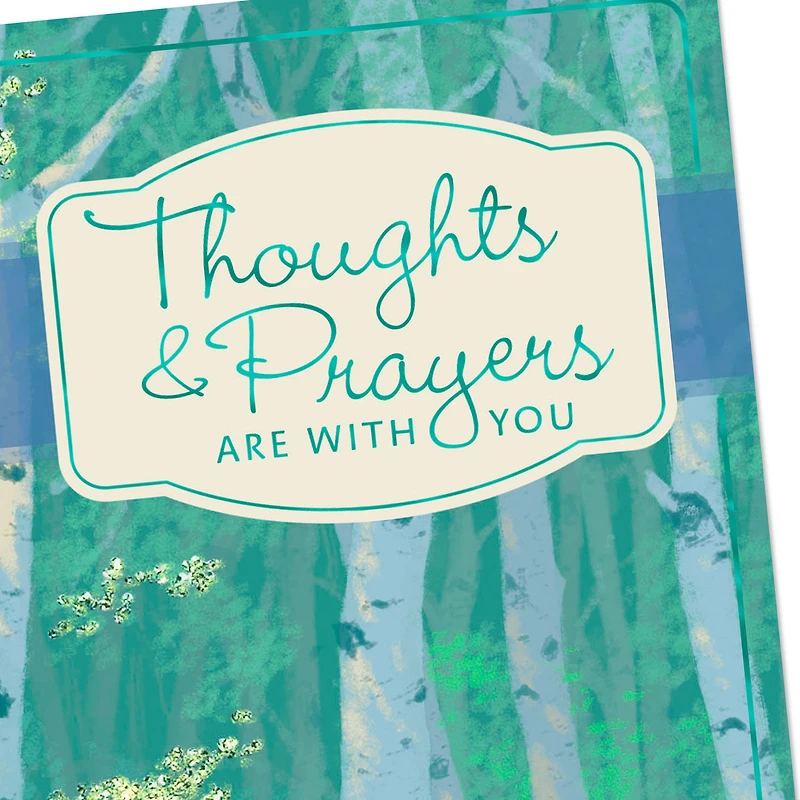 Thoughts and Prayers are With You Sympathy Card for only USD 2.50 | Hallmark