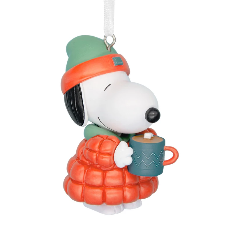 Peanuts® Snoopy With Hot Cocoa Hallmark Ornament for only USD 11.49 | Hallmark
