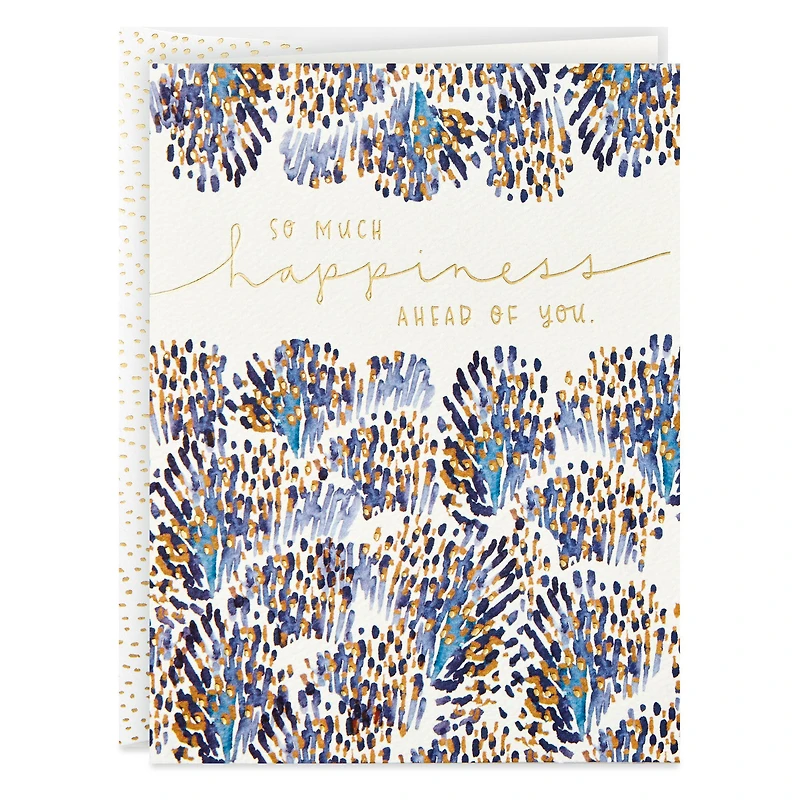 So Much Happiness Ahead of You Wedding Card for only USD 4.59 | Hallmark