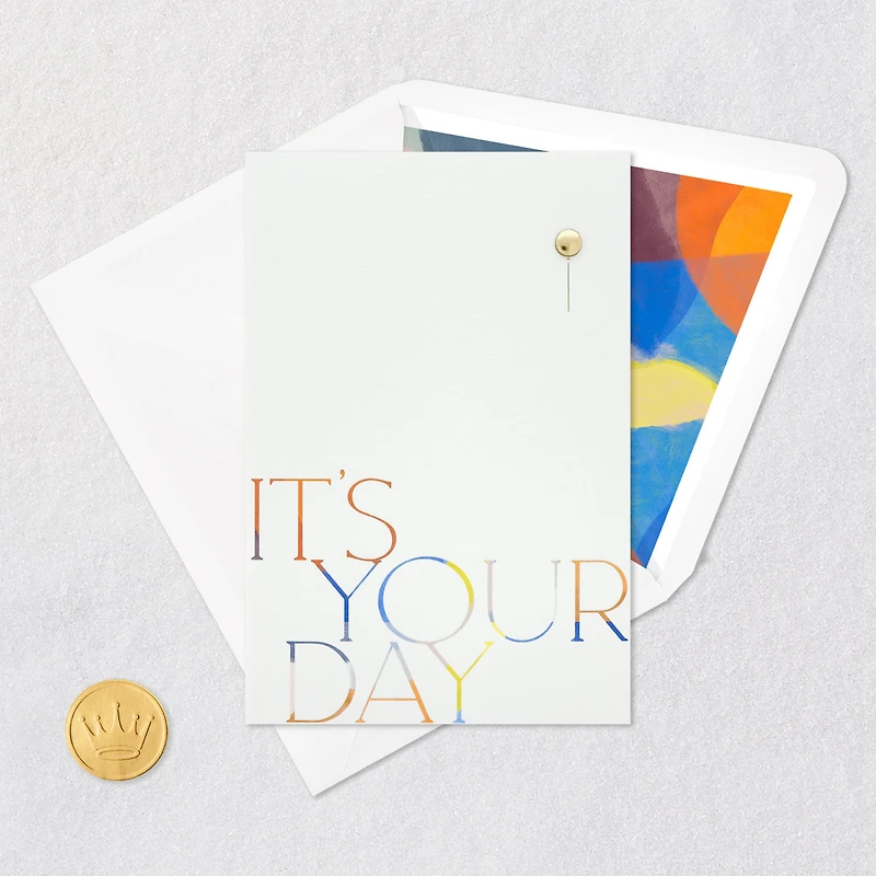 Celebrating Your Day Birthday Card for only USD 7.59 | Hallmark
