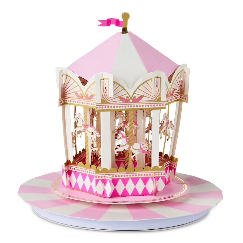 Carousel Ride Musical 3D Pop-Up Birthday Card With Motion for only USD 14.99 | Hallmark