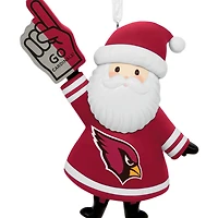 NFL Arizona Cardinals Santa Fan Hallmark Ornament for only USD 12.99 | Hallmark