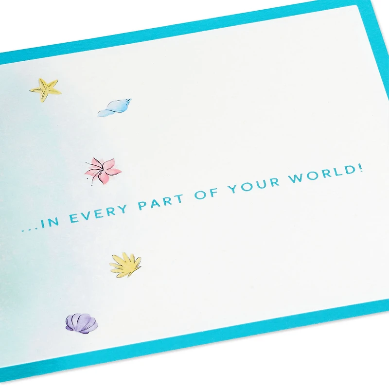 Disney The Little Mermaid Wishing You Happiness 3D Pop-Up Card for only USD 14.99 | Hallmark