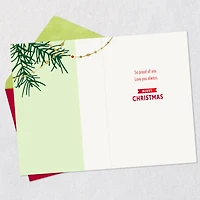 Proud of You Always Christmas Card for Grandson for only USD 3.99 | Hallmark