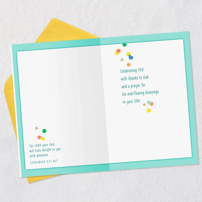 Celebrating You With Thanks to God Religious Birthday Card for only USD 2.50 | Hallmark