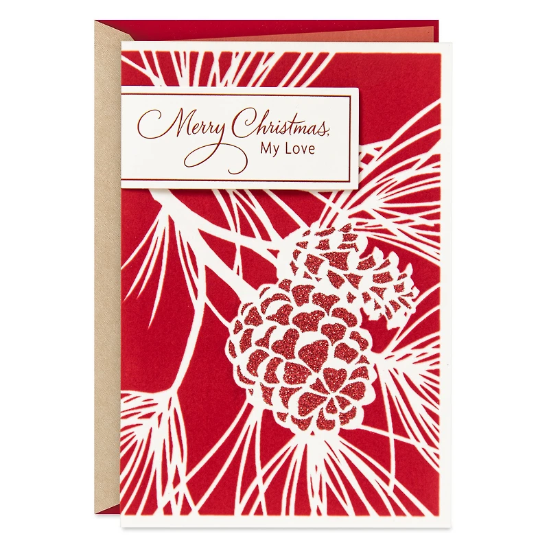 So Thankful for Your Love Romantic Christmas Card for only USD 7.59 | Hallmark