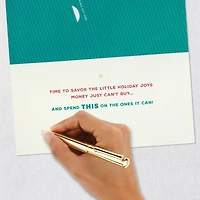 Little Holiday Joys Money Holder Holiday Card for only USD 5.59 | Hallmark