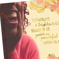 You Are a Positive, Powerful Woman Birthday Card for Her for only USD 3.99 | Hallmark