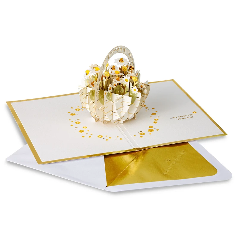 Basket of Daisies Pop-Up Thinking of You Card for only USD 12.99 | Hallmark