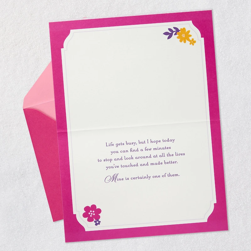 All the Lives You've Touched Mother's Day Card for only USD 7.99 | Hallmark