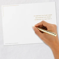 ArtLifting Keeping You in My Heart Sympathy Card for only USD 3.99 | Hallmark