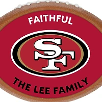 NFL San Francisco 49ers Football Personalized Ornament, Custom Text for only USD 30.99 | Hallmark
