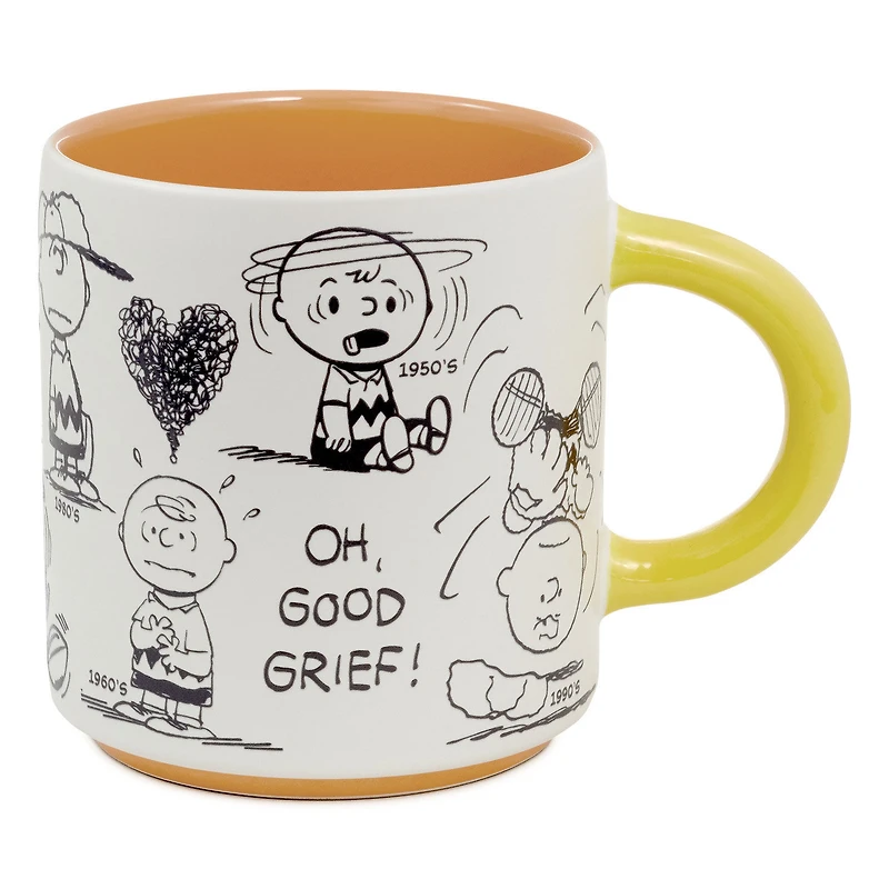 Peanuts® 75th Anniversary Charlie Brown Through the Decades Mug, 17.5 oz. for only USD 19.99 | Hallmark
