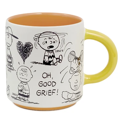 Peanuts® 75th Anniversary Charlie Brown Through the Decades Mug, 17.5 oz. for only USD 19.99 | Hallmark