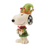 Jim Shore Peanuts Snoopy Christmas Elf Mini Figurine, 3.75" for only USD 29.99 | Hallmark