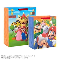 Nintendo Super Mario™ Video Game Fun 2-Pack Assorted Gift Bags for only USD 8.99 | Hallmark