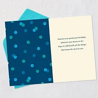 A Day Filled With What Means the Most to You Birthday Card for only USD 2.50 | Hallmark