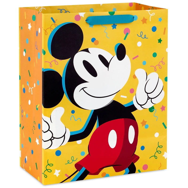 13" Disney Mickey Mouse Thumbs Up Large Gift Bag for only USD 4.49 | Hallmark