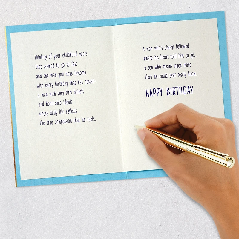 The Man You Have Become Birthday Card for Son for only USD 6.99 | Hallmark