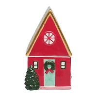 Vanilla Cinnamon Crunch Scented Ceramic Red House Candle for only USD 16.99 | Hallmark