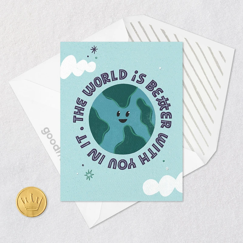 The World Is Better With You in It Card for only USD 3.99 | Hallmark