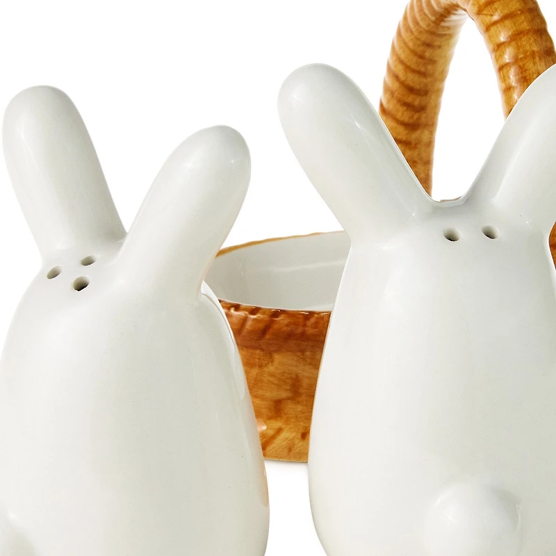 Bunnies in Basket Salt and Pepper Shaker Set for only USD 19.99 | Hallmark