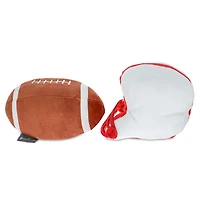 Better Together Football and Helmet Magnetic Plush Pair, 5" H for only USD 19.99 | Hallmark