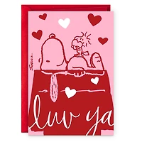 Peanuts® Count My Blessings, Snoopy and Woodstock Valentine's Day Card for only USD 2.50 | Hallmark