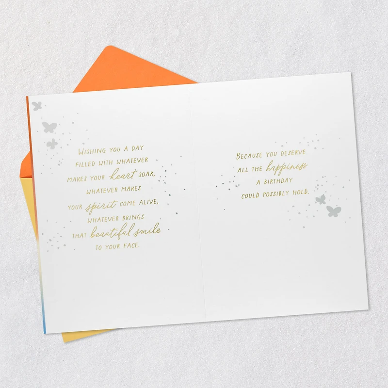 You Deserve All the Happiness Birthday Card for Goddaughter for only USD 5.59 | Hallmark
