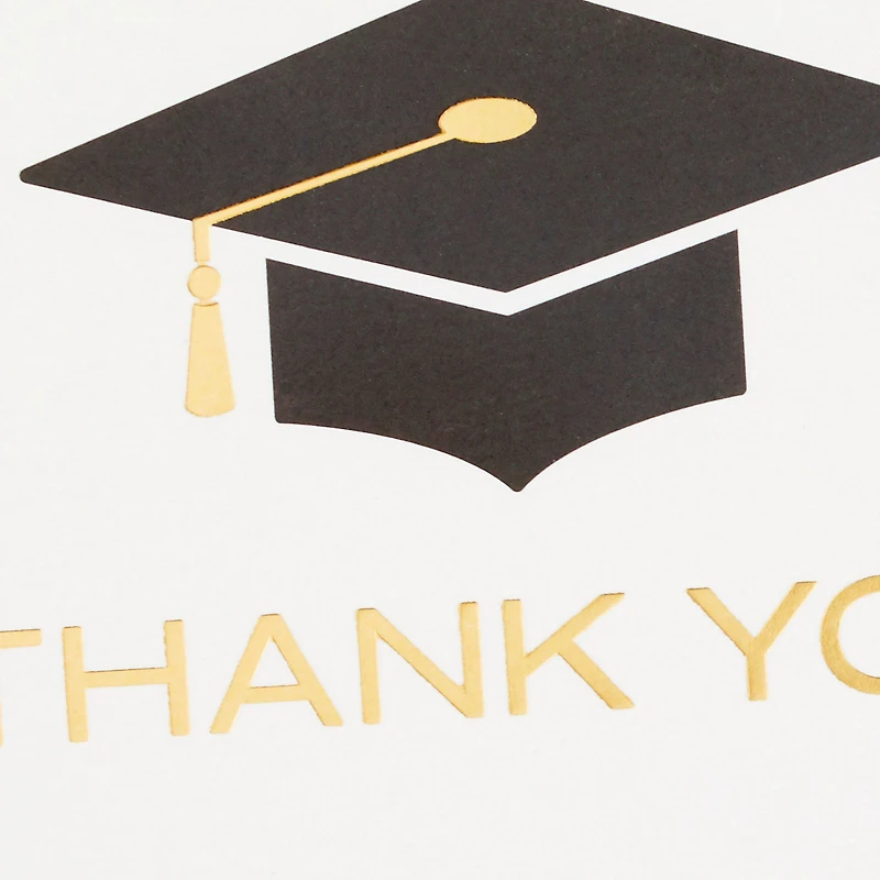 Mortarboard Blank Graduation Thank-You Notes, Pack of 40 for only USD 11.99 | Hallmark