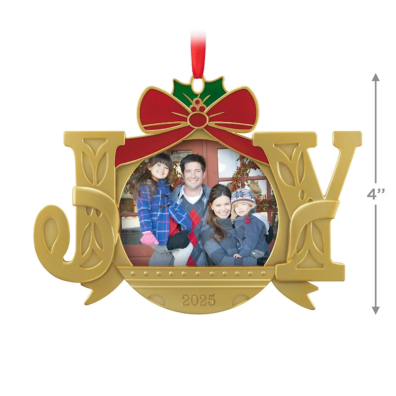 A Joy to Behold 2025 Metal Personalized Ornament, Custom Photo for only USD 29.99 | Hallmark