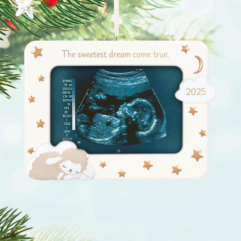 Sweetest Dream Come True 2025 Photo Frame Porcelain Ornament for only USD 24.99 | Hallmark