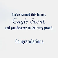A Model of Character Eagle Scout Congratulations Card for only USD 2.99 | Hallmark