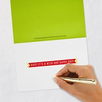 A Wild and Happy Day Birthday Card for Kids With Finger Puppets for only USD 8.59 | Hallmark