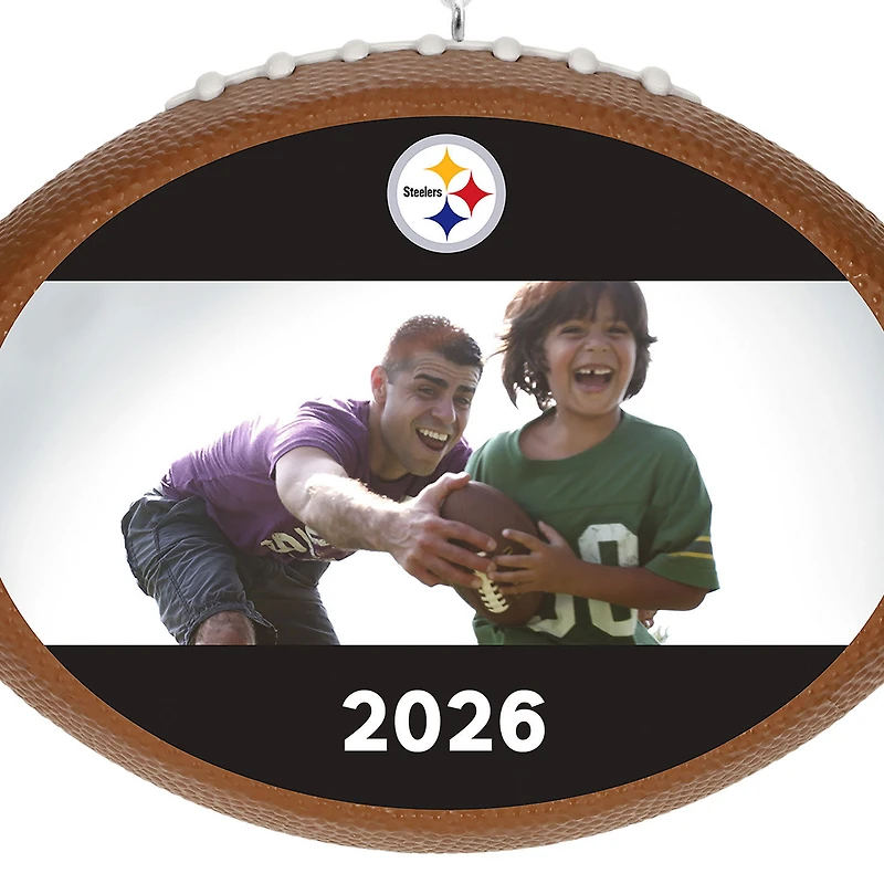 NFL Pittsburgh Steelers Football Personalized Ornament