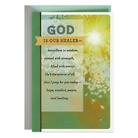 God is Our Healer Religious Get Well Card for only USD 3.99 | Hallmark