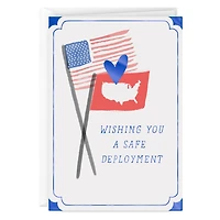Wishing You a Safe Deployment Military Goodbye Card for only USD 2.99 | Hallmark