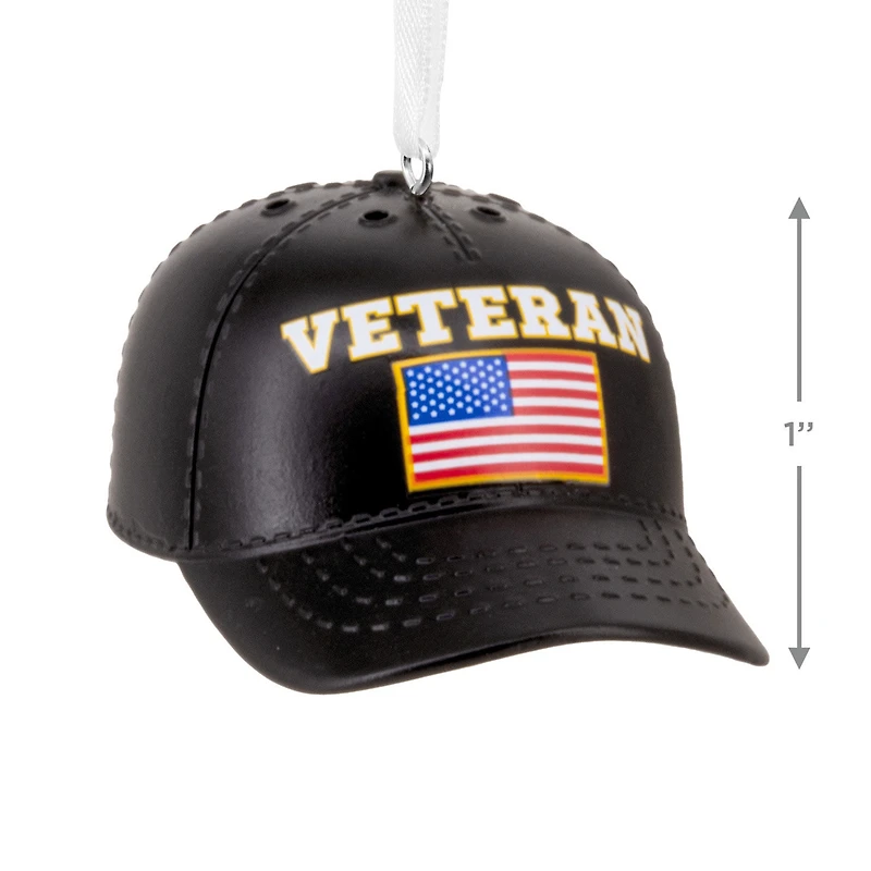 Veteran Hat Hallmark Ornament for only USD 14.99 | Hallmark
