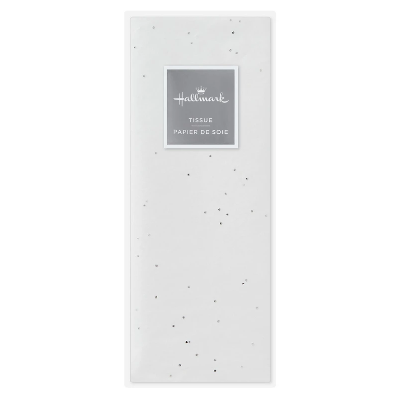 Sparkling Dots on White Tissue Paper, 6 sheets for only USD 2.49 | Hallmark