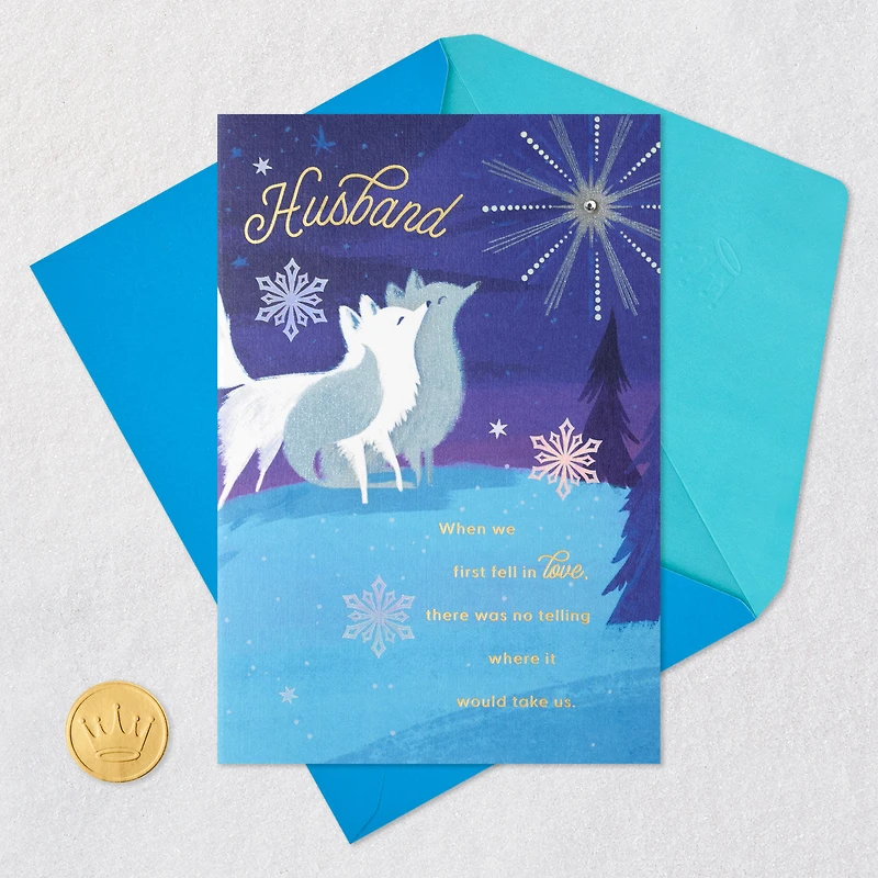 Side by Side, Heart to Heart Christmas Card for Husband for only USD 5.59 | Hallmark