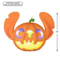 Disney Lilo & Stitch Spooky Stitch Jack-o'-Lantern Ornament With Light for only USD 33.99 | Hallmark